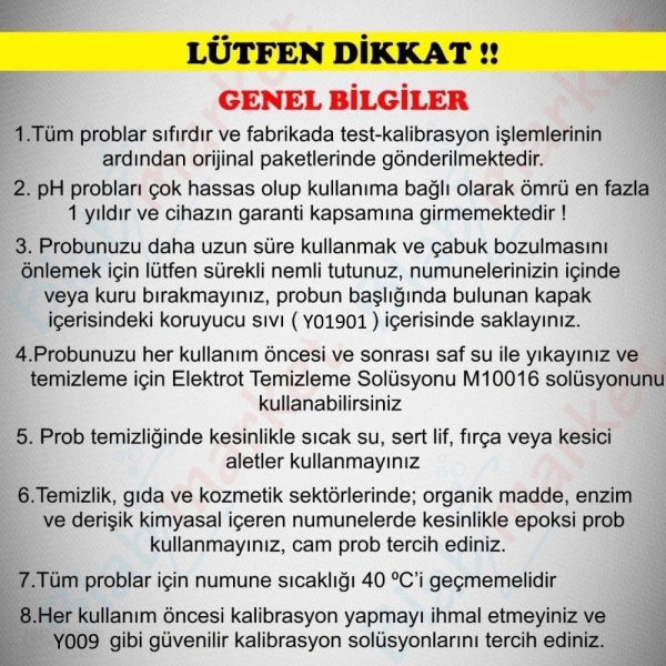 pH Ölçer - pH Metre Monitörü Controller - Yüksek Hassasiyetli - Zurih Lab