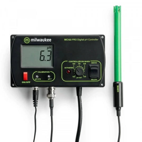 pH Ölçer - pH Metre Monitörü Controller - Yüksek Hassasiyetli - Zurih Lab