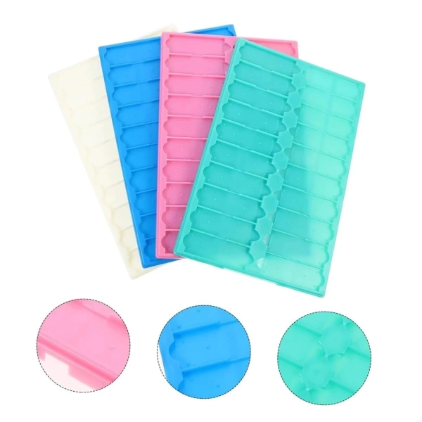 Plastik Mikroskop Slayt Saklama Kabı - Slide Kutusu 20li - Lamel Taşıma Standı - 5 Renklik Set