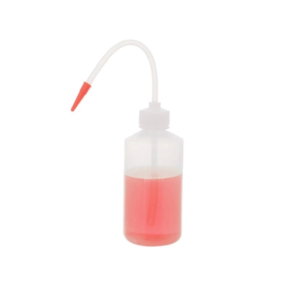 Plastik Piset 250 mL - Şeffaf Yıkama Şişesi - 12 Adetlik Toptan Set - Yüksek Kaliteli