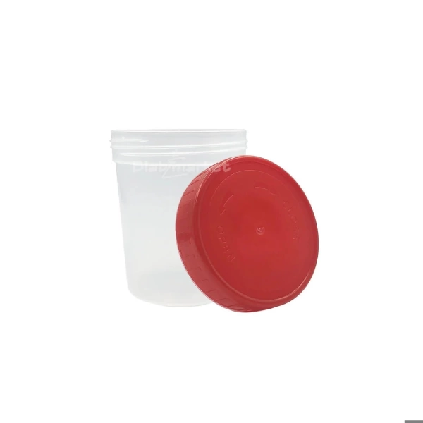 Pnömatik Steril İdrar Numune Kabı 100 mL - 10 Adetlik Set - Yüksek Kaliteli