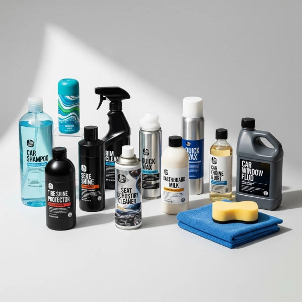 Premium Oto Bakım Seti - 12 Parça Toptan Set – Araç Temizlik ve Detaylı Bakım Kiti
