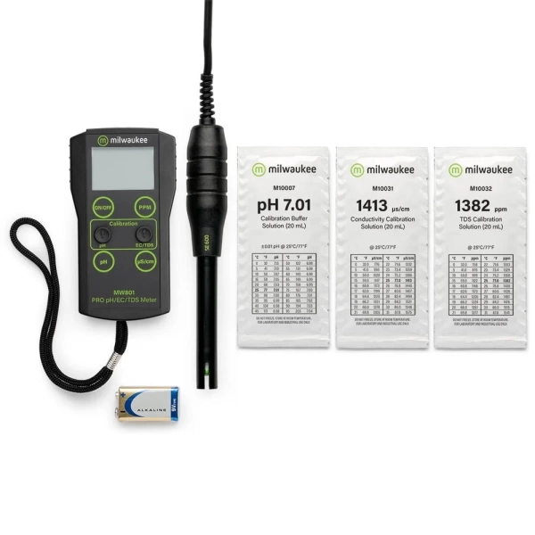 PRO pH EC TDS Ölçer - Combo pH Metre Cihazı