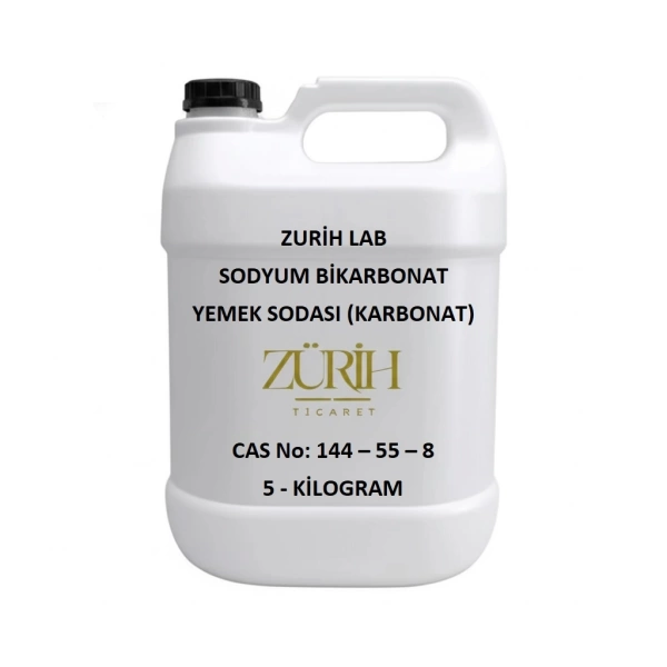 Sodyum Bikarbonat - Yemek Sodası (Karbonat) 5 KG | Yüksek Kaliteli, Endüstriyel ve Gıda Sınıfı Kullanım İçin