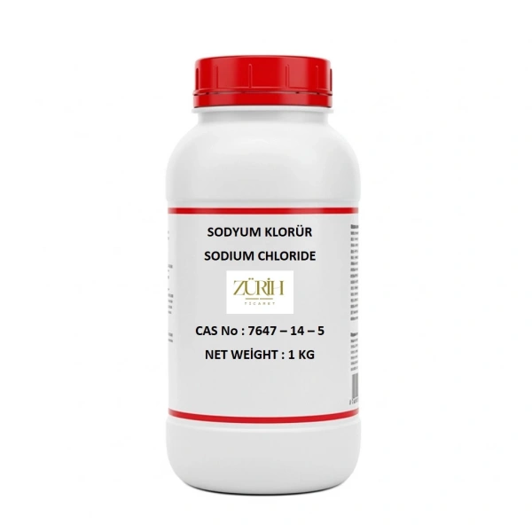 Sodyum Klorür 1 Kg - Sodium Chloride - Yüksek Kaliteli