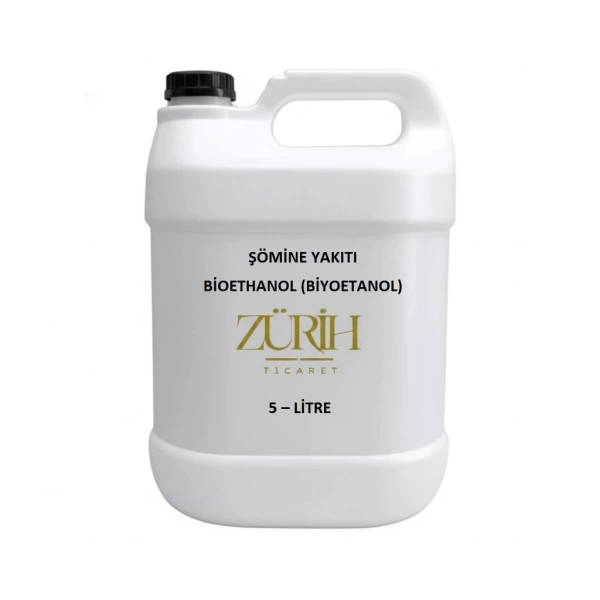 Şömine Yakıtı 5 Litre - Biyoetanol - Bioethanol