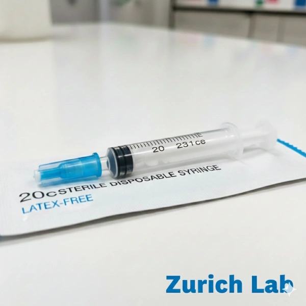 Steril Enjektör Şırınga 20cc (20mL) - 3 Parça - 100 Adetlik Set