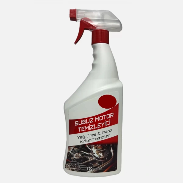Susuz Oto Motor Temizleyici 750 ml - Güçlü Yağ ve Kir Çözücü