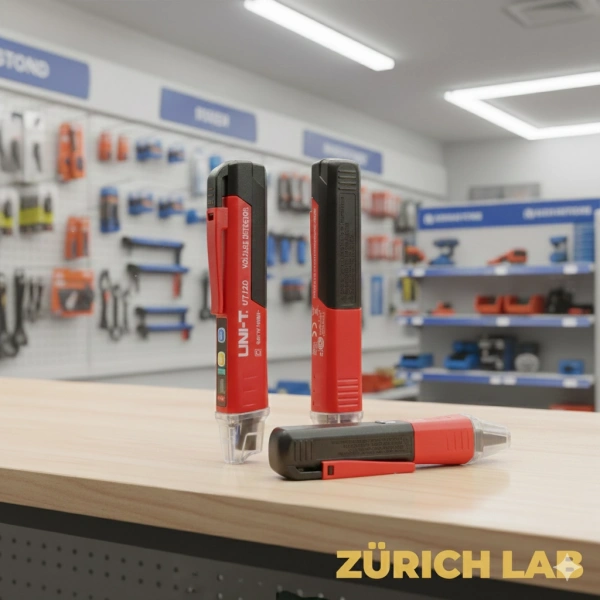 Temassız AC Voltaj Gerilim Dedektörü – Kalem Tip Voltaj Test Cihazı - Hızlı ve Güvenli Ölçüm - Zurih Lab