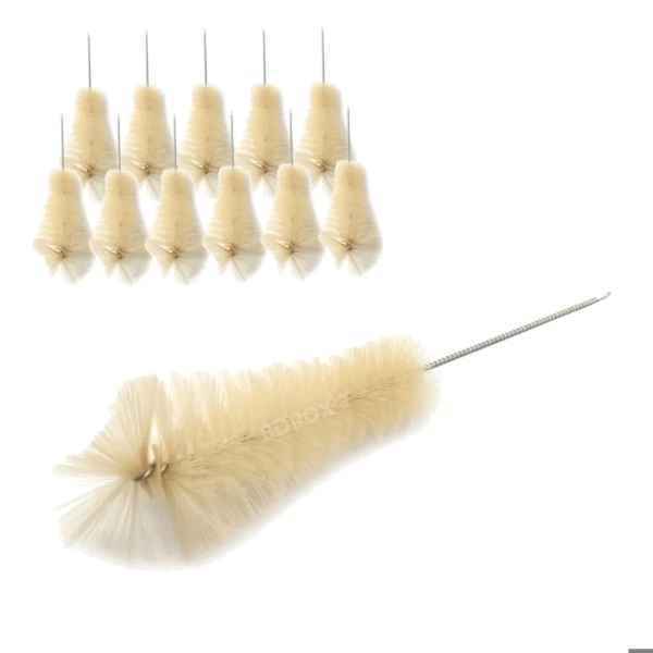 Temizleme Fırçası 29 Cm - Laboratuvar Ekipmanlarını Temizleme Fırçası - 11 Adetlik Toptan Set