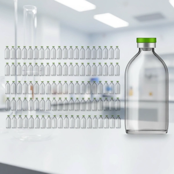 Toptan Flakon Cam Şişe Seti 100ml (100 Adetlik Toptan Set) Kapaklı Tıpalı Cam Şişe 100ml | Zurih Lab & Zürih Ticaret