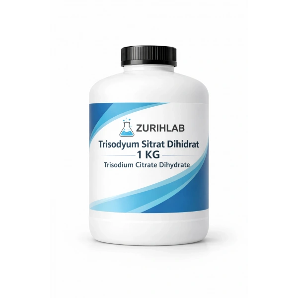 Trisodyum Sitrat Dihidrat 1 KG - Trisodium Citrate Dihydrate - Yüksek Kaliteli