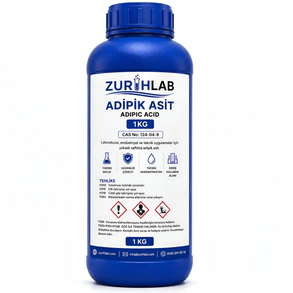 ZURIHLAB Adipik Asit 1Kg - Adipic Acid