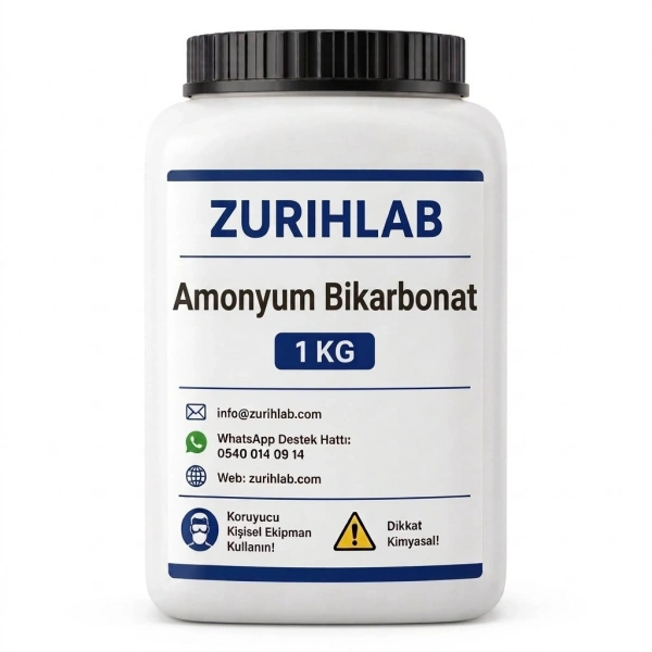 ZURIHLAB Amonyum Bikarbonat %99,5 - 1KG