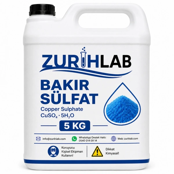 ZURIHLAB Bakır Sülfat 5 KG