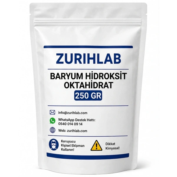 ZURIHLAB Baryum Hidroksit Oktahidrat - 250 GR