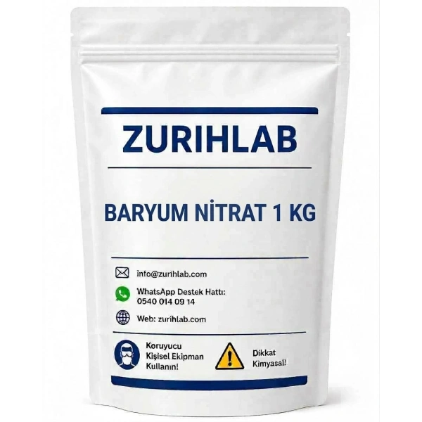 ZURIHLAB Baryum Nitrat - Barium Nitrate - 1KG