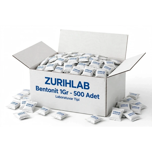 ZURIHLAB Bentonit Nem Alıcı 1Gr - 500 Adetlik Koli