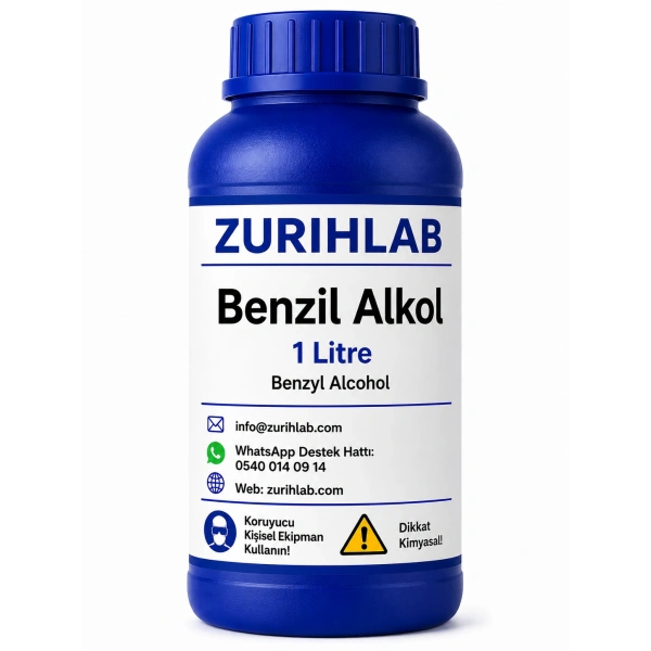 ZURIHLAB Benzil Alkol 1 Litre - Benzyl Alcohol