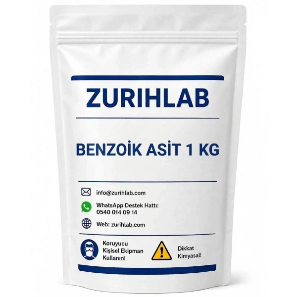ZURIHLAB Benzoik Asit 1KG