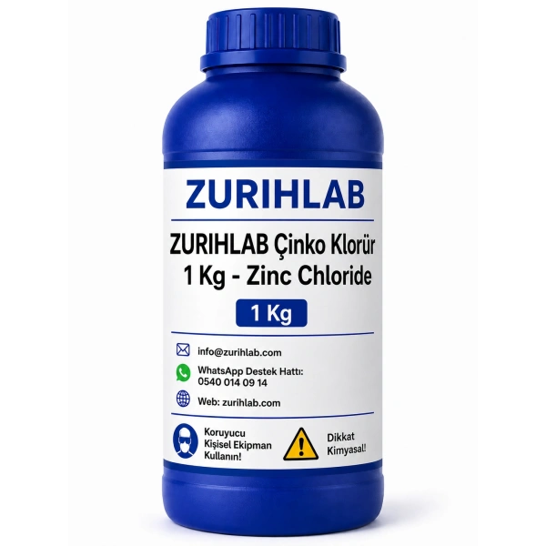 ZURIHLAB Çinko Klorür 1 Kg - Zinc Chloride