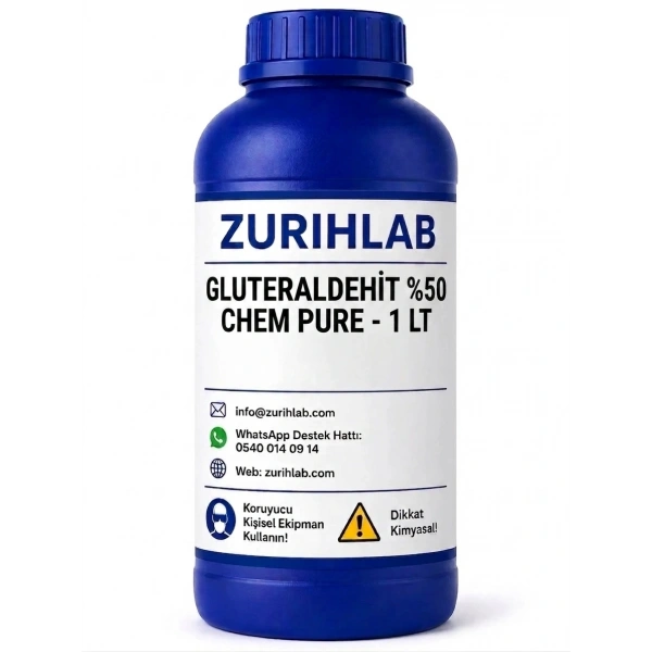 ZURIHLAB Gluteraldehit %50 Chem Pure 1LT