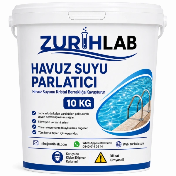 ZURIHLAB Havuz Suyu Parlatıcı 10 KG