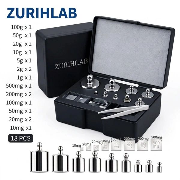 ZURIHLAB Kalibrasyon Ağırlık Seti