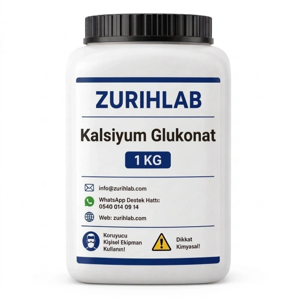 ZURIHLAB Kalsiyum Glukonat 1KG