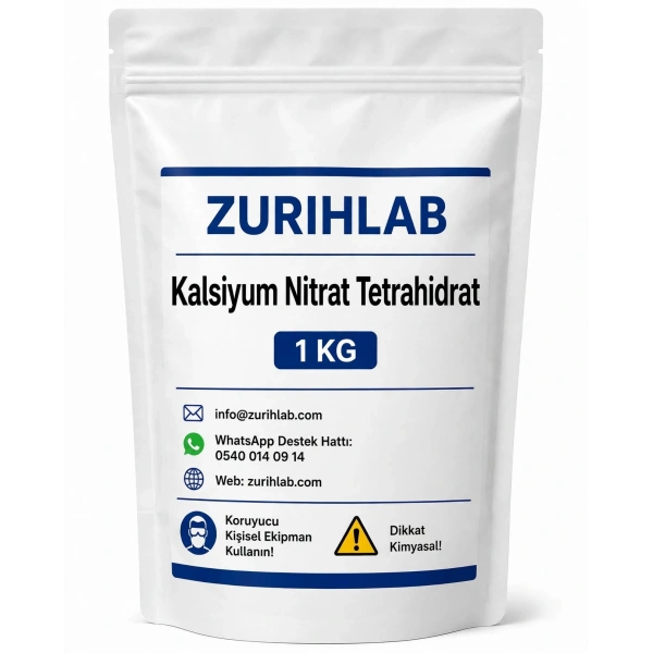 ZURIHLAB Kalsiyum Nitrat Tetrahidrat 1KG