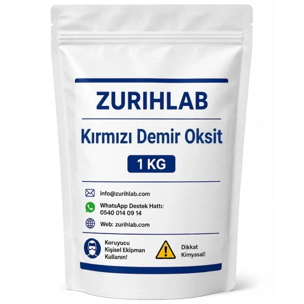 ZURIHLAB Kırmızı Demir Oksit 1 KG