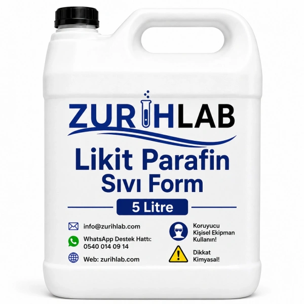 ZURIHLAB Likit Parafin Sıvı Form - 5LT
