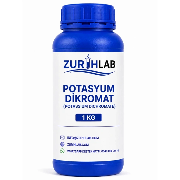 ZURIHLAB Potasyum Dikromat 1 KG - Potassium Dichromate
