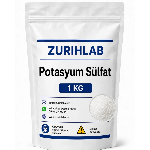 ZURIHLAB Potasyum Sülfat 1 KG - Potassium Sulfate