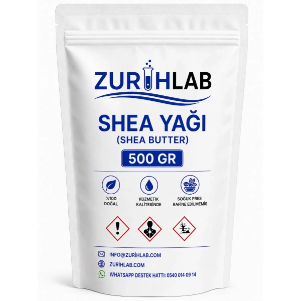 ZURIHLAB Saf Shea Yağı 500 GR