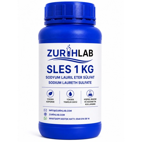ZURIHLAB SLES 1 KG - Sodyum Lauril Eter Sülfat