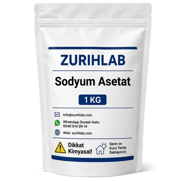 ZURIHLAB Sodyum Asetat 1KG