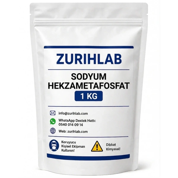 ZURIHLAB Sodyum Hekzametafosfat - 1 KG