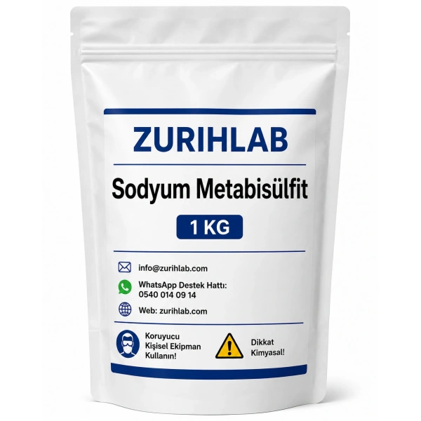 ZURIHLAB Sodyum Metabisülfit - 1 KG - Sodium Metabisulfite