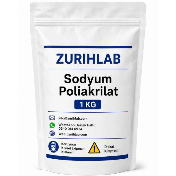 ZURIHLAB Sodyum Poliakrilat 1 KG