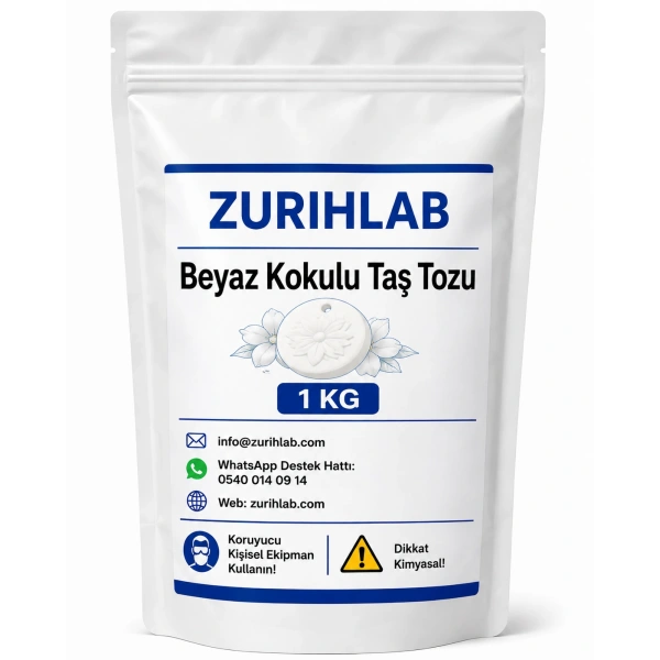 ZURIHLAB Taş Tozu Beyaz 1KG