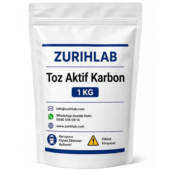 ZURIHLAB Toz Aktif Karbon 1 KG