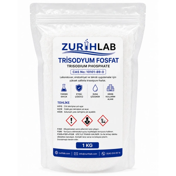 ZURIHLAB Trisodyum Fosfat Dodekahidrat 1 KG