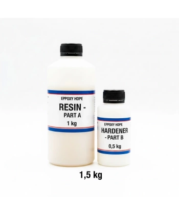 1,5 KG Şeffaf Epoksi Reçine - Yüksek Kalite Epoksi Reçine Seti