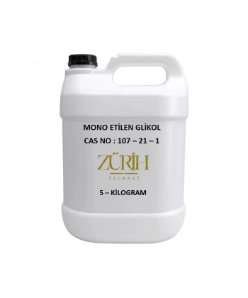 Mono Etilen Glikol 5 Litre - Saflık : %99,8 - (Cas No: 107-21-1) - Extra Pure - Ethylene Glycol