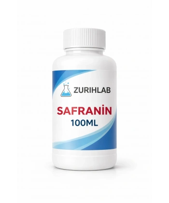 Safranin 100 mL - Yüksek Kaliteli Laboratuvar Solüsyonu