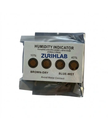 Nem İndikatör Kartı (Hızlı) - 4 Noktalı Gösterge Kartları 25 Adetlik Paket - Yüksek Kaliteli