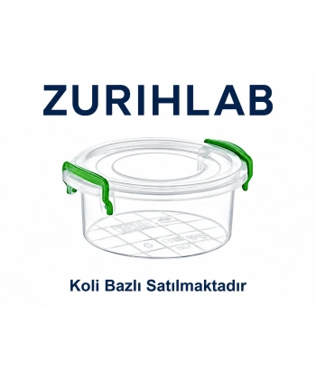 ZURIHLAB Yuvarlak Saklama Kutusu (0,3 Lt)
