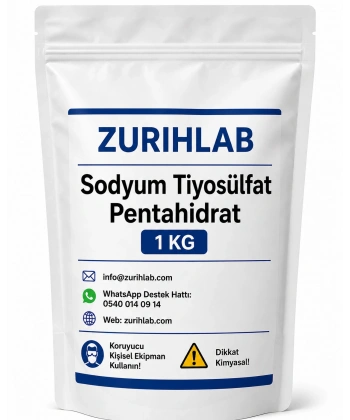 ZURIHLAB Sodyum Tiyosülfat Pentahidrat 1KG