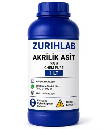 ZURIHLAB Akrilik Asit %99 Chem Pure - 1LT